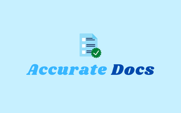 AccurateDocs logo
